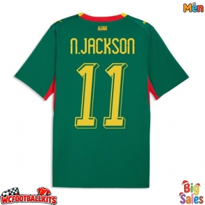 Senegal Nicolas Jackson #11 Replica Away Stadium Shirt World Cup 2026 Short Sleeve